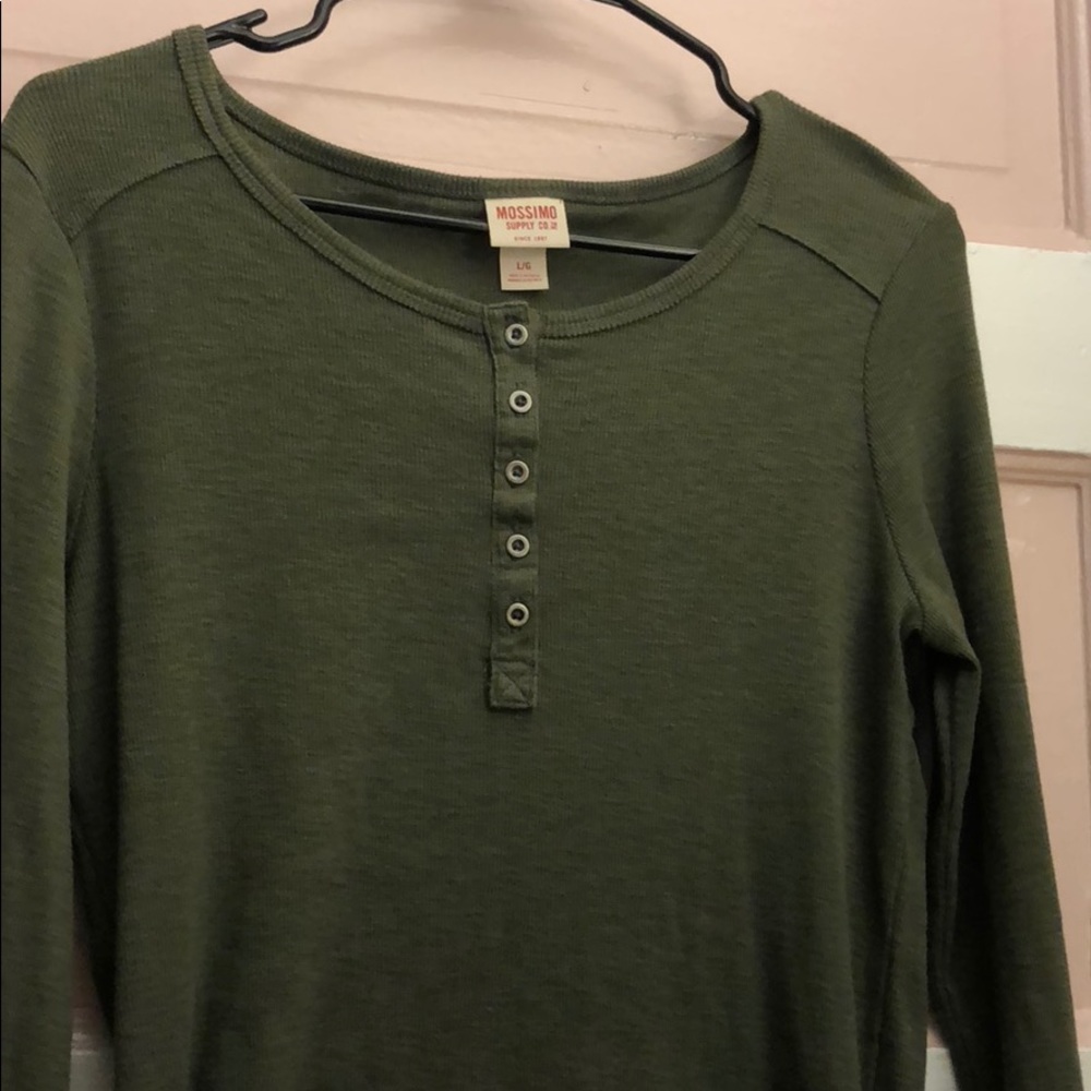 OLIVE GREEN SHIRT